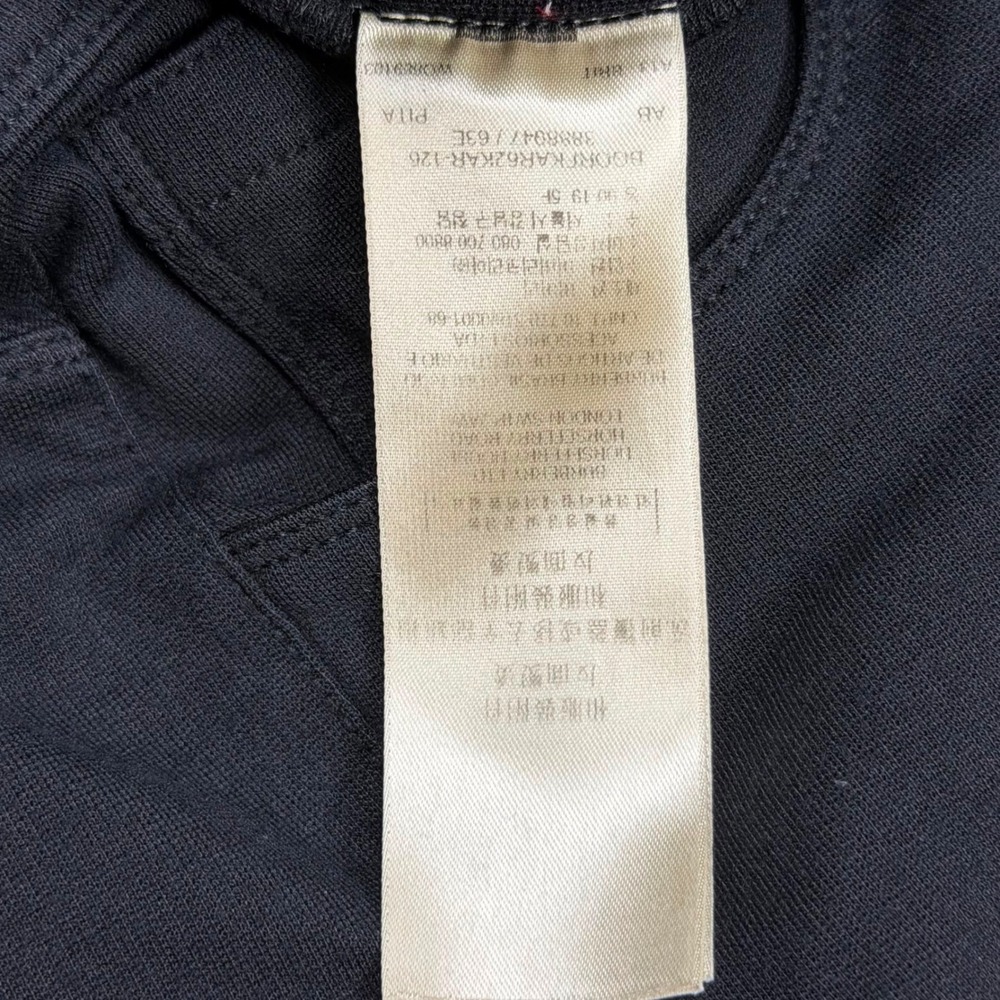 Burberry Brit Westbourne Skinny Ankle Pants Black Stretch Trousers Women Medium - Picture 5 of 13